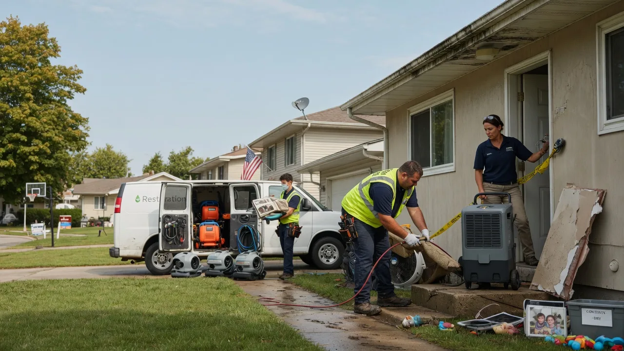 Water Damage Restoration in Belmont, OH near me